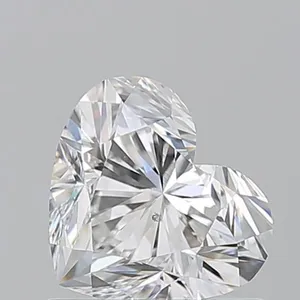1.01ct HEART F SI1 Natural diamond