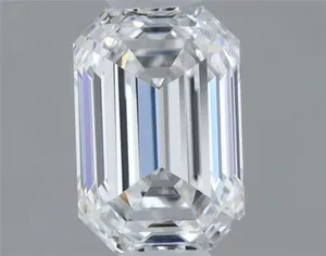0.34ct EMERALD D IF Natural diamond