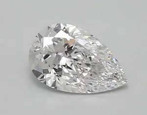 0.86ct PEAR D VVS2 Lab diamond
