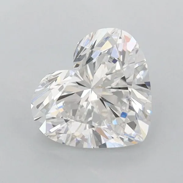 1ct HEART D VVS2 Lab diamond