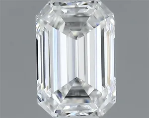 0.31ct EMERALD F VVS1 Natural diamond