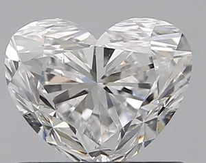 0.7ct HEART D SI1 Natural diamond