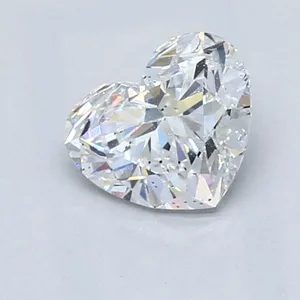 1.01ct HEART D SI2 Natural diamond
