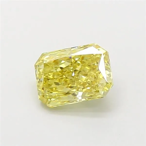 1.01ct RADIANT Fancy Intense Yellow VS2 Coloured Lab diamond