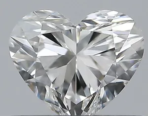 0.41ct HEART F VVS2 Natural diamond