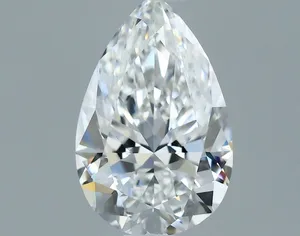 0.43ct PEAR E IF Natural diamond