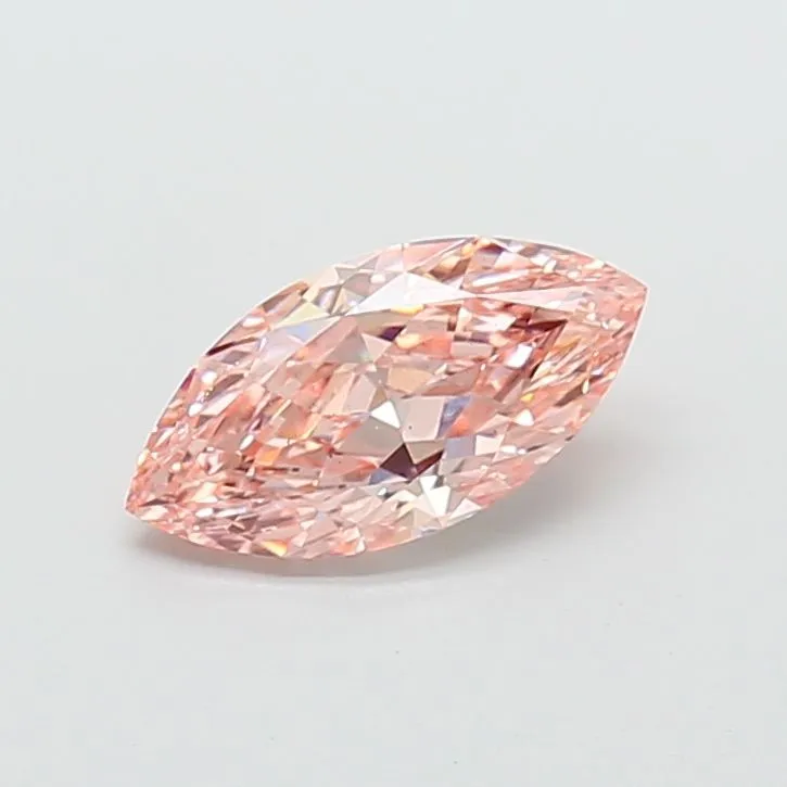 1.75ct MARQUISE Fancy Intense Pink VS1 Coloured Lab diamond