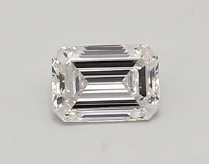 0.63ct EMERALD E VVS2 Lab diamond