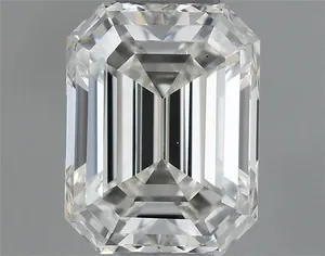 0.51ct EMERALD H VVS2 Natural diamond
