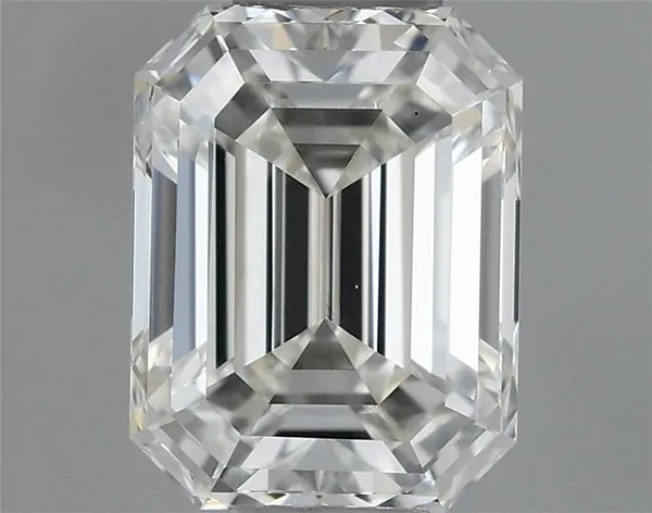 0.51ct EMERALD H VVS2 Natural diamond