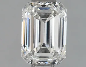 0.73ct EMERALD F VS1 Lab diamond