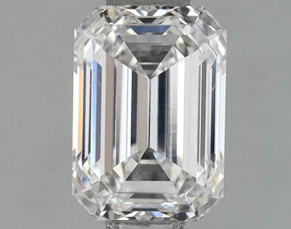0.73ct EMERALD F VS1 Lab diamond