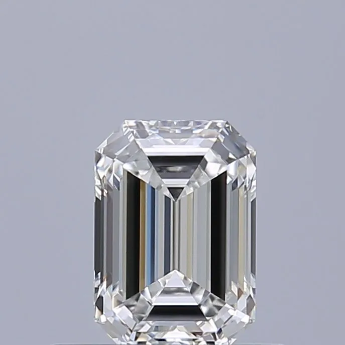 0.53ct EMERALD F VVS1 Natural diamond