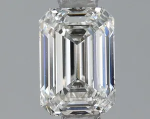0.72ct EMERALD F VS2 Lab diamond