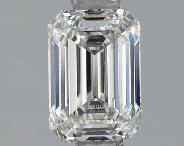0.72ct EMERALD F VS2 Lab diamond