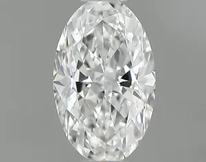 0.3ct OVAL F VVS2 Natural diamond