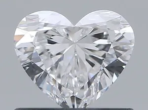 0.51ct HEART D VVS1 Natural diamond