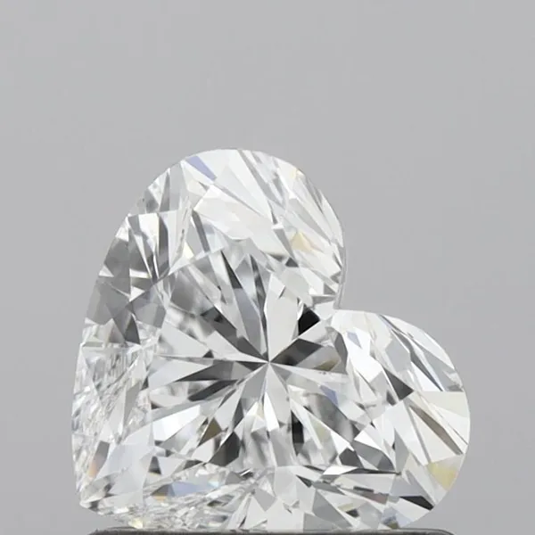 0.97ct HEART D VS1 Lab diamond