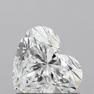 0.97ct HEART D VS1 Lab diamond