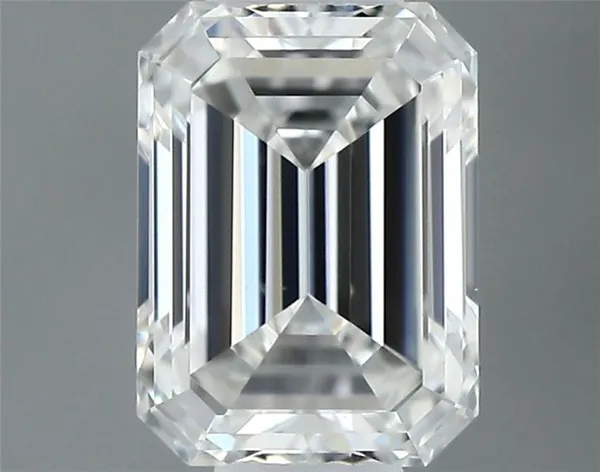 0.3ct EMERALD F VVS2 Natural diamond