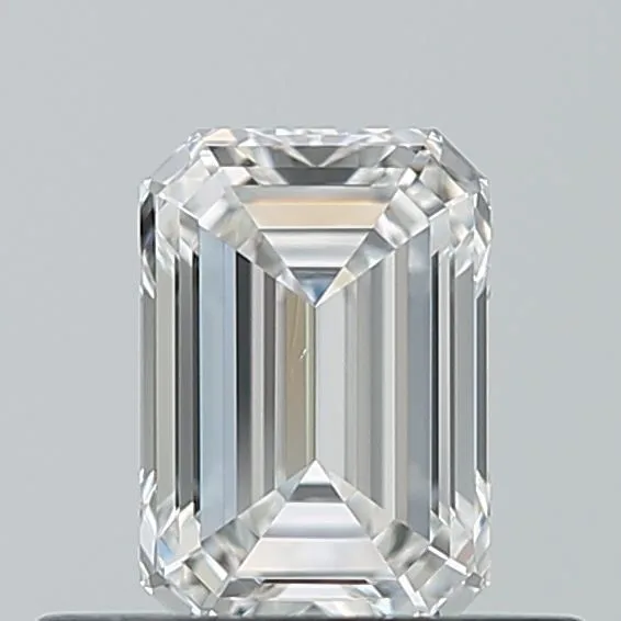 0.50ct EMERALD F VS1 Natural diamond