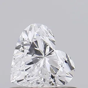 0.56ct HEART D VVS1 Lab diamond