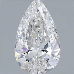 0.5ct PEAR F SI1 Natural diamond