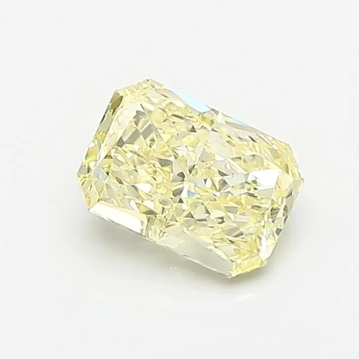 1.09ct RADIANT Fancy Yellow VS1 Coloured Lab diamond