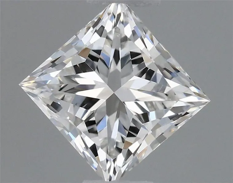 0.46ct PRINCESS F VVS2 Natural diamond