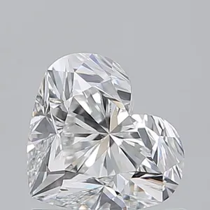 1.01ct HEART E VS2 Natural diamond