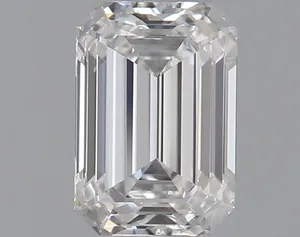 0.43ct EMERALD E VVS2 Natural diamond