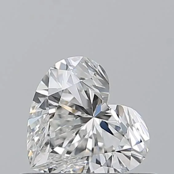 0.52ct HEART F IF Natural diamond