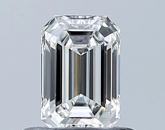 0.53ct EMERALD F VVS1 Natural diamond