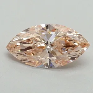 0.59ct MARQUISE Fancy Intense Pink VS1 Coloured Lab diamond