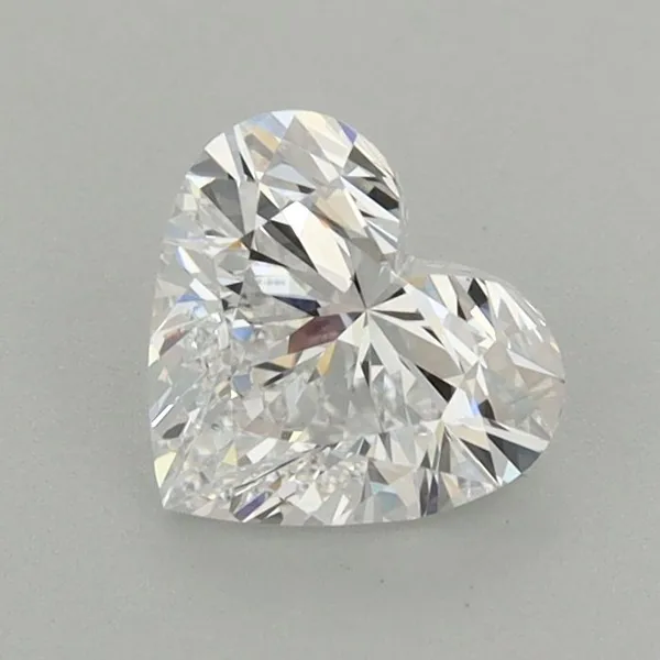 1ct HEART D VVS2 Lab diamond