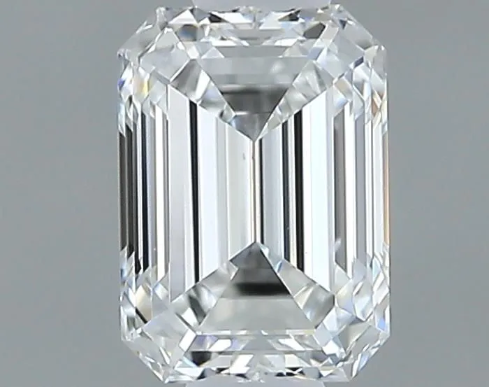 0.53ct EMERALD F VS1 Natural diamond