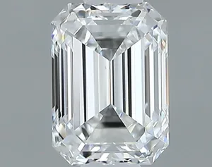 0.53ct EMERALD F VS1 Natural diamond