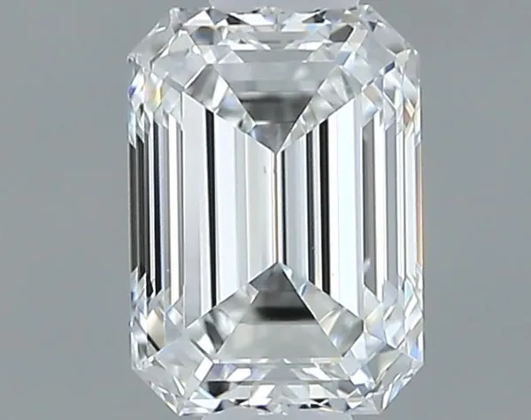 0.53ct EMERALD F VS1 Natural diamond