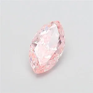 1.54ct MARQUISE Fancy Intense Pink VVS2 Coloured Lab diamond