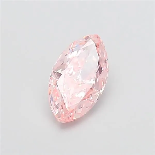 1.54ct MARQUISE Fancy Intense Pink VVS2 Coloured Lab diamond