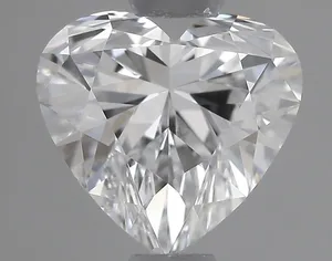 0.7ct HEART D VS2 Natural diamond