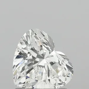 1ct HEART E VVS2 Lab diamond