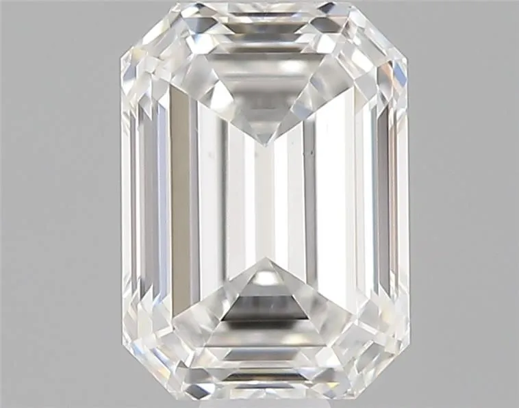 0.50ct EMERALD F VS1 Natural diamond