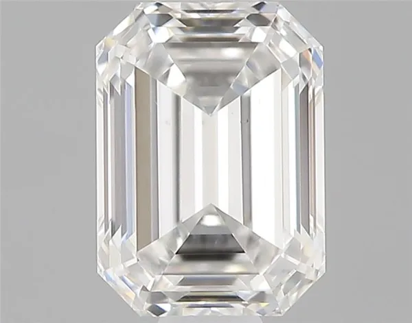 0.5ct EMERALD F VS1 Natural diamond