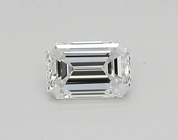 0.39ct EMERALD D VVS1 Lab diamond