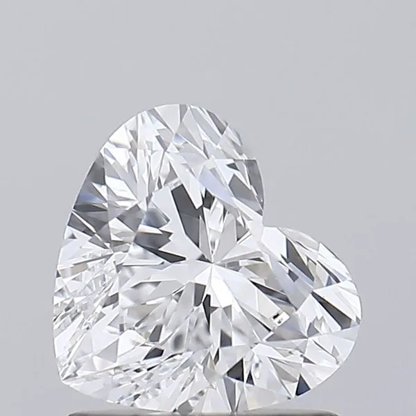 1.04ct HEART D VVS1 Lab diamond