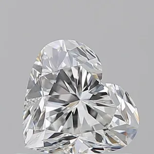 0.7ct HEART G IF Natural diamond