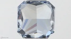 0.43ct RADIANT Fancy Vivid Blue VVS1 Coloured Lab diamond