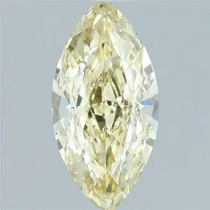 1.08ct MARQUISE Fancy Yellow VS1 Coloured Lab diamond