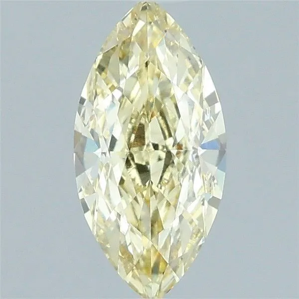 1.08ct MARQUISE Fancy Yellow VS1 Coloured Lab diamond